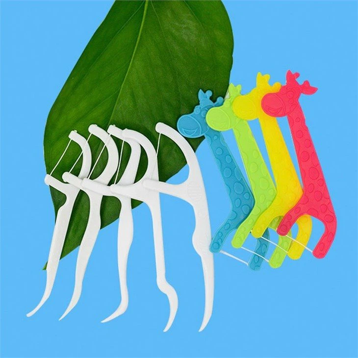 Biodegradable Corn Starch Dental Floss Picks